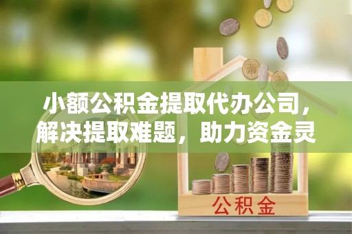 德清小额公积金提取代办公司，解决提取难题，助力资金灵活使用