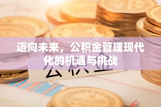 德清迈向未来，公积金管理现代化的机遇与挑战