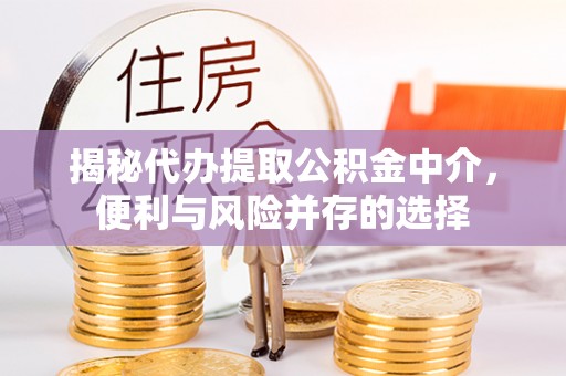 德清揭秘代办提取公积金中介，便利与风险并存的选择