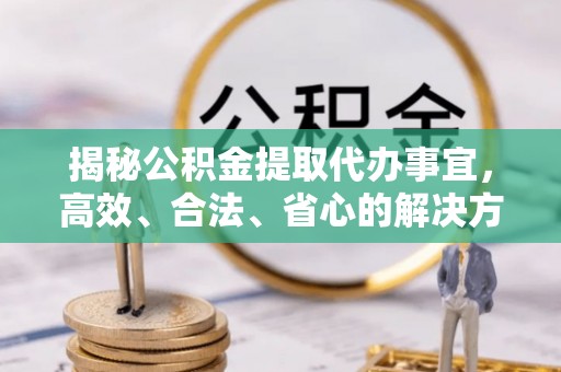 德清揭秘公积金提取代办事宜，高效、合法、省心的解决方案