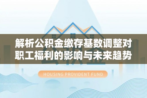 德清解析公积金缴存基数调整对职工福利的影响与未来趋势