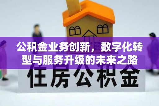德清公积金业务创新，数字化转型与服务升级的未来之路
