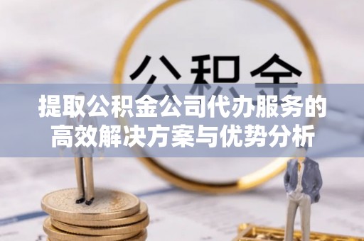 德清提取公积金公司代办服务的高效解决方案与优势分析