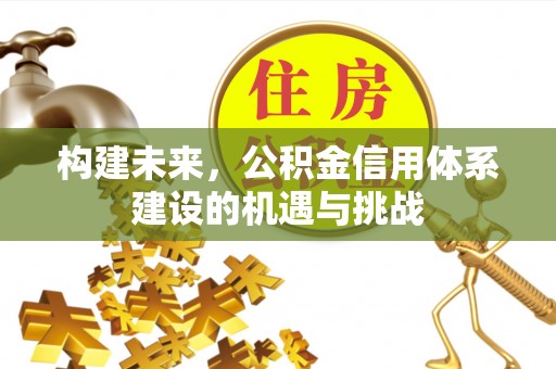 德清构建未来，公积金信用体系建设的机遇与挑战