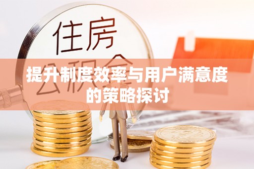 德清提升制度效率与用户满意度的策略探讨